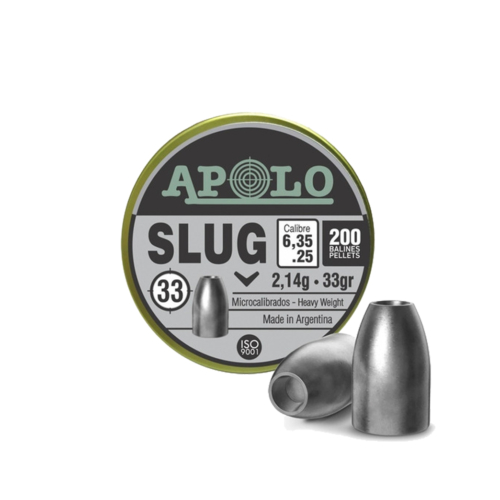 Balin Apolo slug Cal 6.35  x 200 - 33gr
