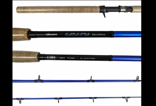 Caña Okuma Cayasta Blue Edition 2.10 - 15/45lbs 1 tramo.-