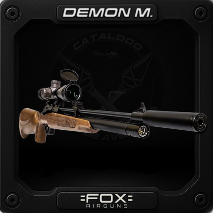 Rifle Fox Demon Madera PCP Cal. 5,5 - (no incluye mira telesc.)