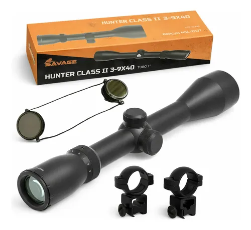 Mira Savage Class II 3-9x40 c/anillas.-