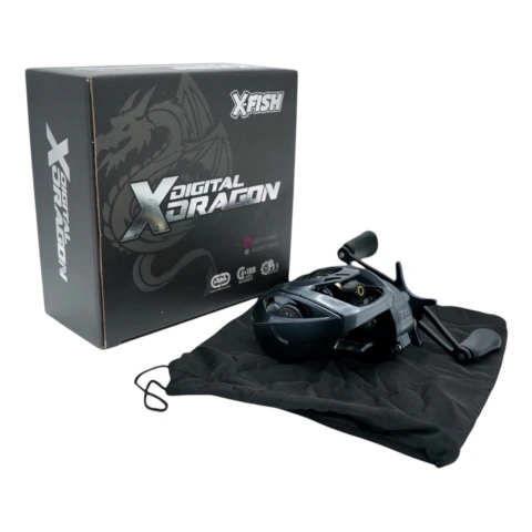 Reel X-fish Dragon c/control digital.-