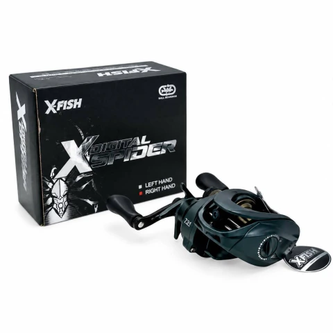 Reel X-fish Spider c/control digital.-