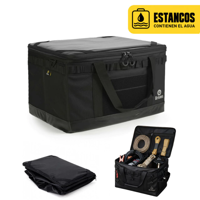 Bolso Driven 55x38x31 c/divisores internos, manija y correa.- - Imagen 3