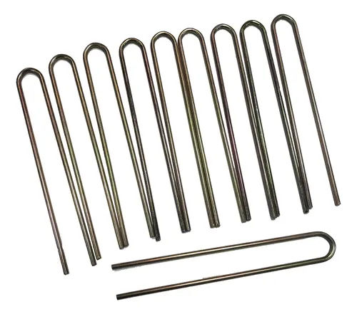 Estaca para carpa hierro U 5mm.-